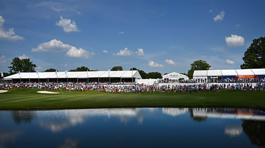 World Golf Championships FedEx St. Jude Invitational Round 4 Leaderboard tee times TV times PGA TOUR