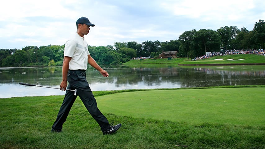 Woods shoots second 71 at BMW Championship