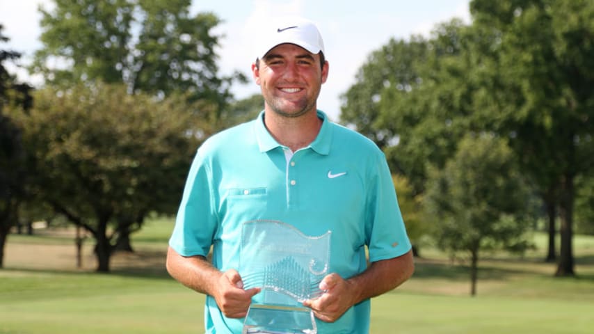 Scottie Scheffler wins Nationwide Children’s Hospital Championship for second Korn Ferry Tour title