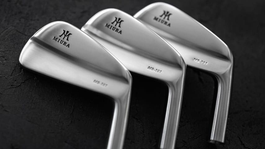 Miura introduces new MB-101 irons, the company’s first new blade irons since 2013