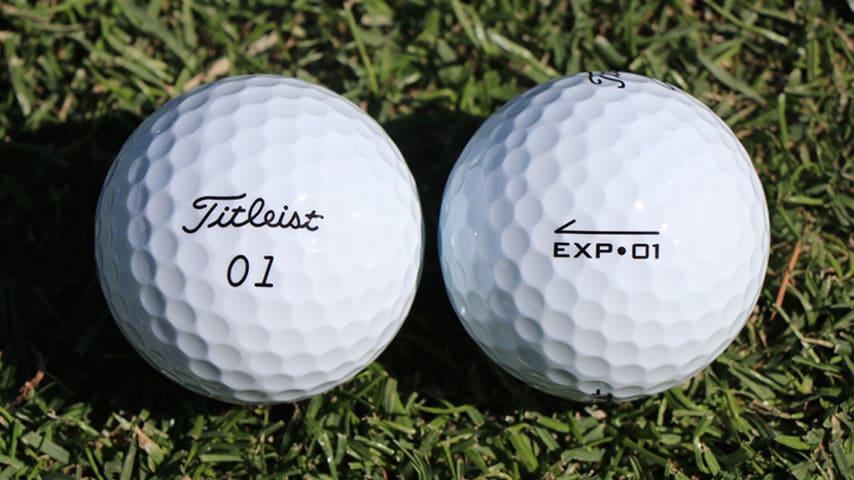 Titleist calling for feedback from the public with its new Experimental 'EXP-01' golf balls