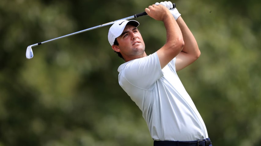 Scottie Scheffler leads Bermuda Championship at 9 under