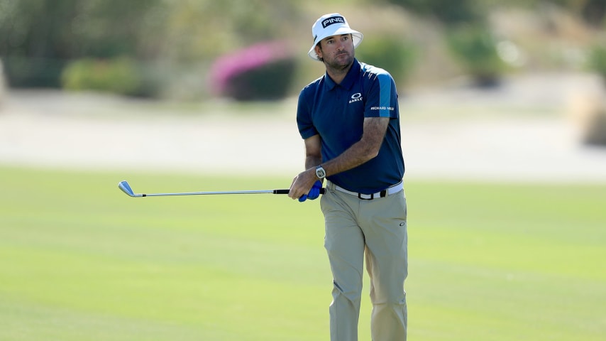 NASSAU, BAHAMAS - DECEMBER 04: Bubba Watson of the United States plays his second shot on the third hole during the first round of the 2019 Hero World Challenge at Albany on December 04, 2019 in Nassau, Bahamas. (Photo by David Cannon/Getty Images)