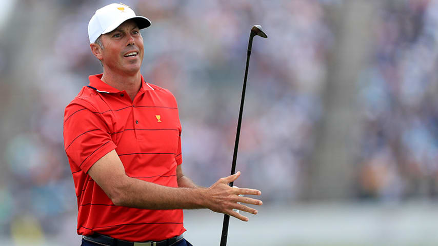 Kuchar clinches Presidents Cup for the U.S.