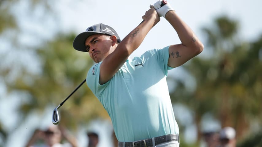 Fowler, Scheffler share 36-hole lead The American Express