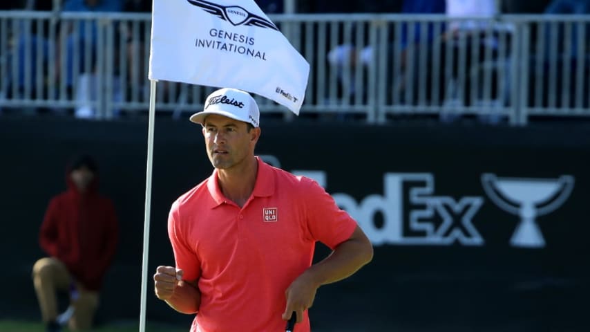 Adam Scott wins by two at The Genesis Invitational 