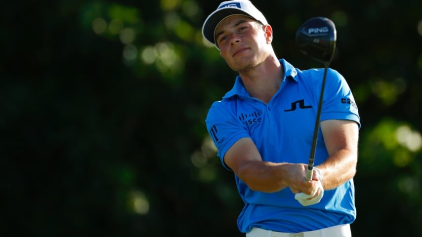 Hovland, Stanley, Teater, Grillo share lead at Puerto Rico Open