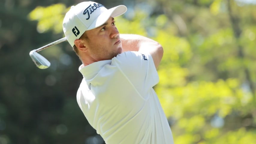 Justin Thomas takes lead at World Golf Championships-Mexico Championship