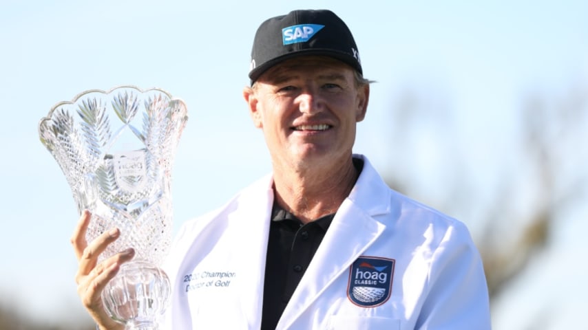 Ernie Els wins Hoag Classic for first PGA TOUR Champions title