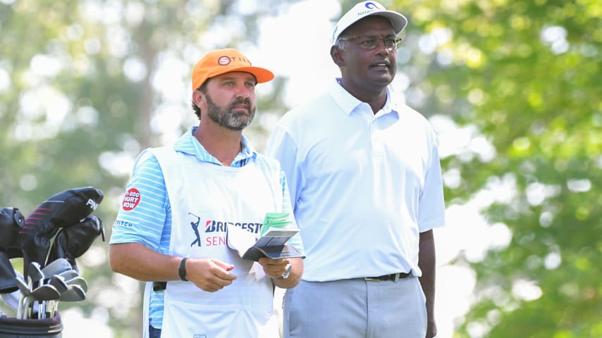 Vijay Singh continues grind during quarantine