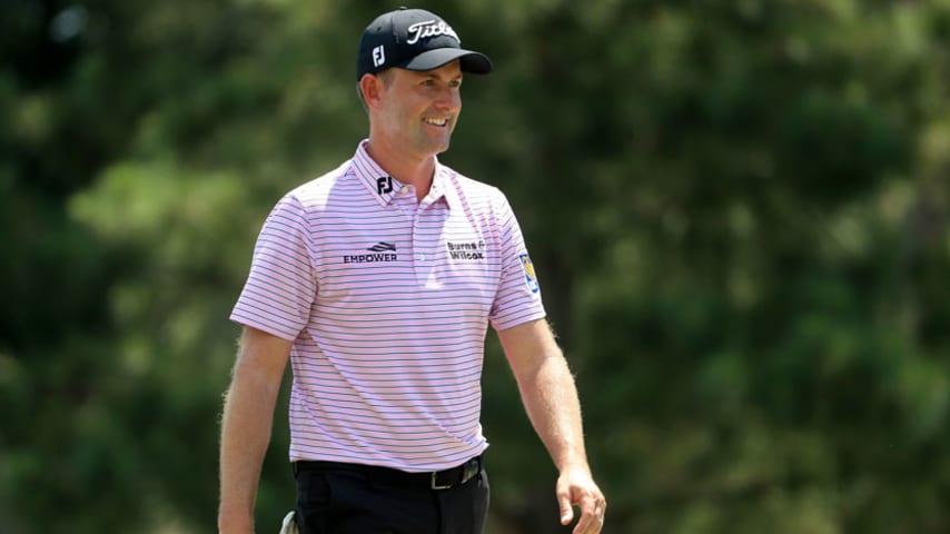 Webb Simpson leads by one at RBC Heritage