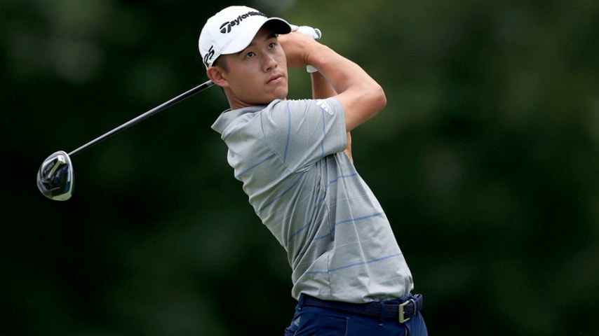 Collin Morikawa back from missed cut with strong debut at Muirfield