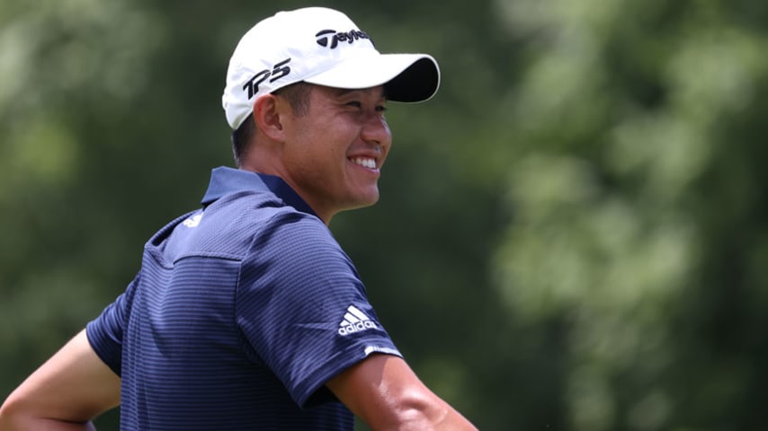 Morikawa builds on lead at Muirfield Village