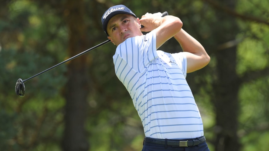 Justin Thomas leads young stars at Workday Charity Open