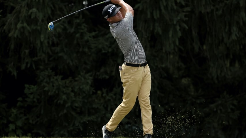 Max McGreevy, Rick Lamb share first-round lead at Price Cutter Charity Championship presented by Dr Pepper