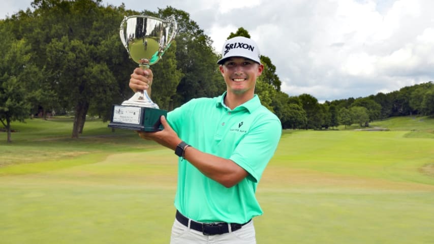 Max McGreevy wins Price Cutter Charity Championship presented by Dr Pepper