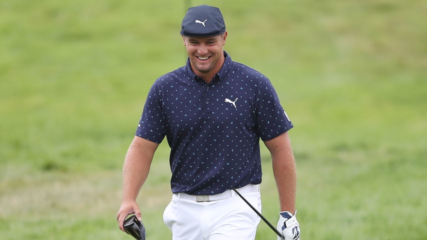 Bryson DeChambeau snaps driver at PGA Championship