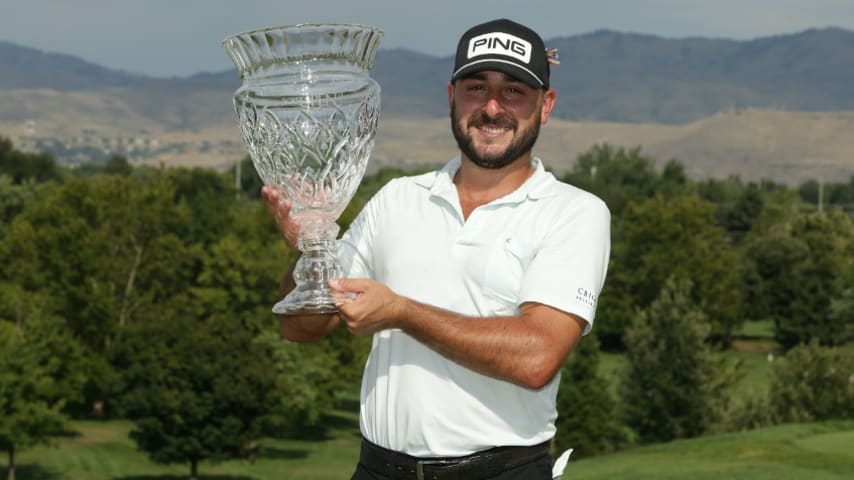 Stephan Jaeger wins fifth Korn Ferry Tour title at Albertsons Boise Open presented by Kraft Nabisco