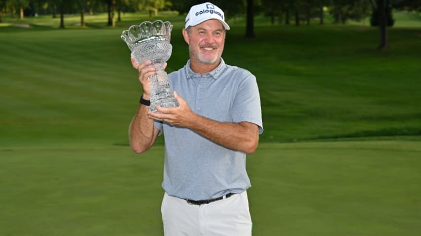 Jerry Kelly wins first PGA TOUR Champions major at Bridgestone SENIOR PLAYERS Championship