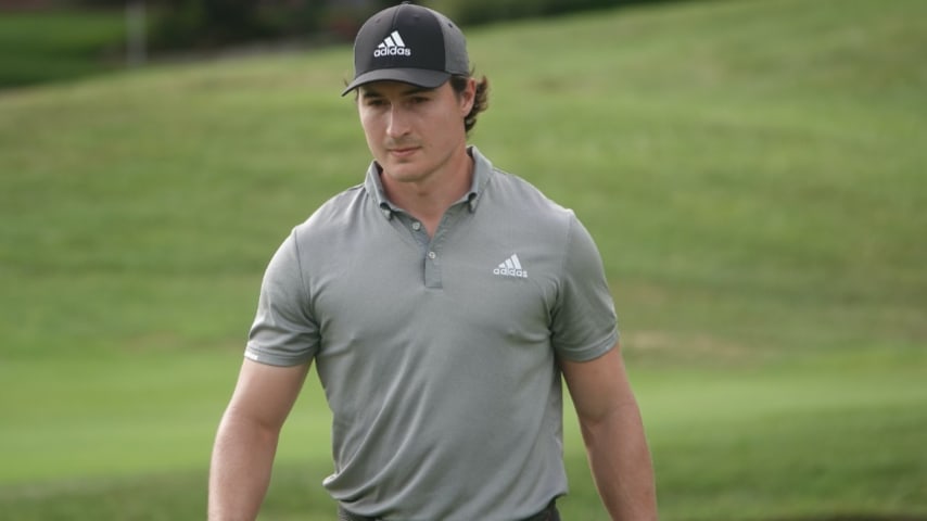 Charlie Saxon cards career-low round to lead at Lincoln Land Championship presented by LRS