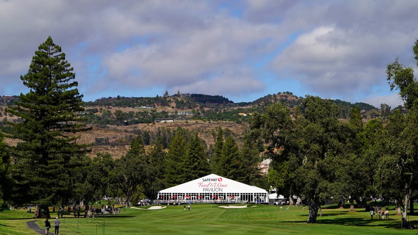 NAPA, CALIFORNIA - SEPTEMBER 27:  A general view during the second round of the Safeway Open at Silverado Resort on September 27, 2019 in Napa, California. (Photo by Daniel Shirey/Getty Images)