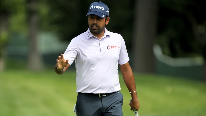 Anirban Lahiri headed in the right direction at the Sanderson Farms Championship