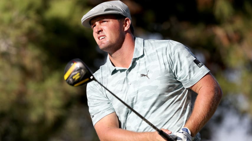 Bryson DeChambeau stumbles at Shriners Hospitals for Children Open