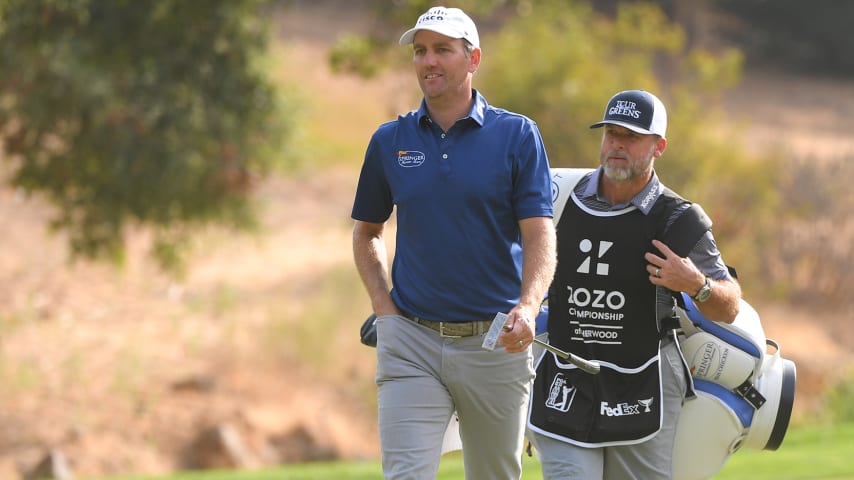What's in Brendon Todd's bag?
