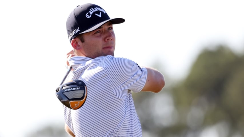 Sam Burns holds 54-hole lead at Vivint Houston Open