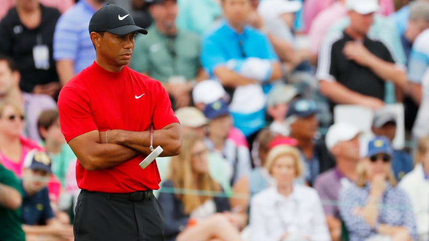 What was in Tiger Woods’ bag for his Masters wins