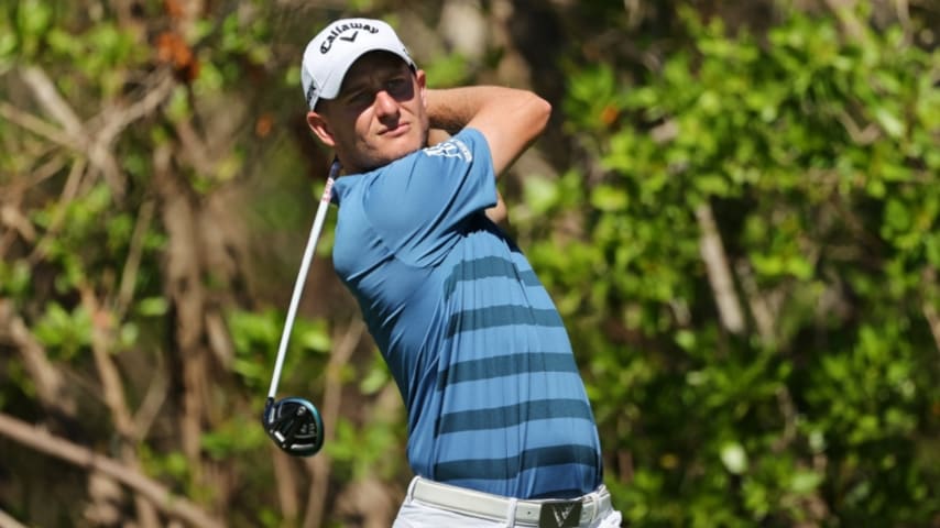 Emiliano Grillo holds one-shot lead at Mayakoba Golf Classic presented by UNIFIN