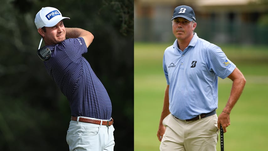 Harris English, Matt Kuchar take five-shot lead at QBE Shootout