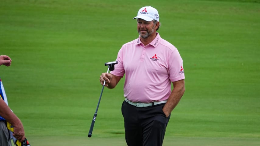 Retief Goosen leads at Mitsubishi Electric Championship at Hualalai