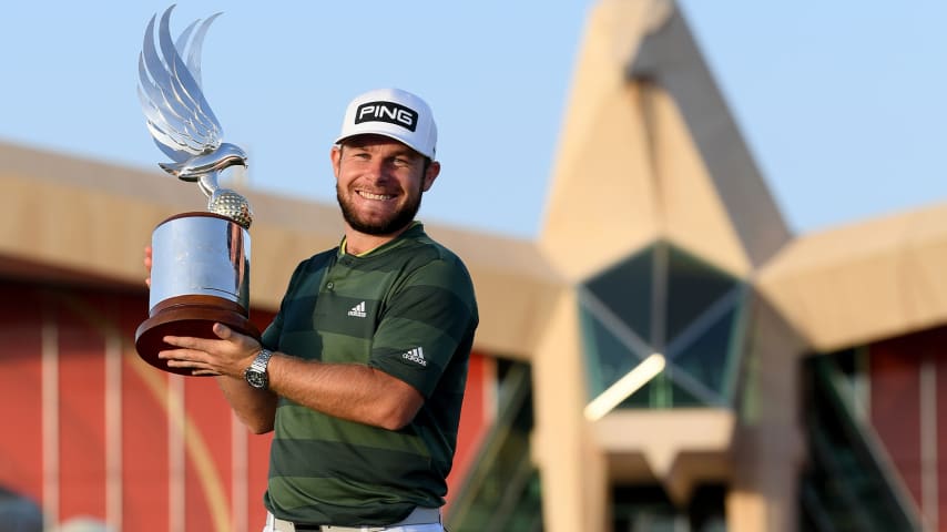 Tyrrell Hatton wins the Abu Dhabi Championship