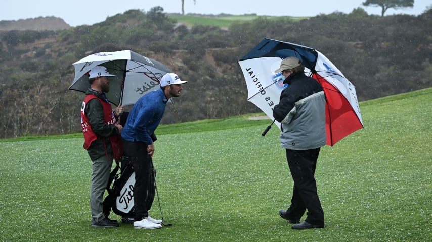 Wacky weather bites at Torrey Pines