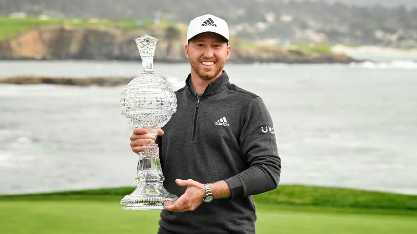 Daniel Berger continues impressive rise at AT&T Pebble Beach Pro-Am