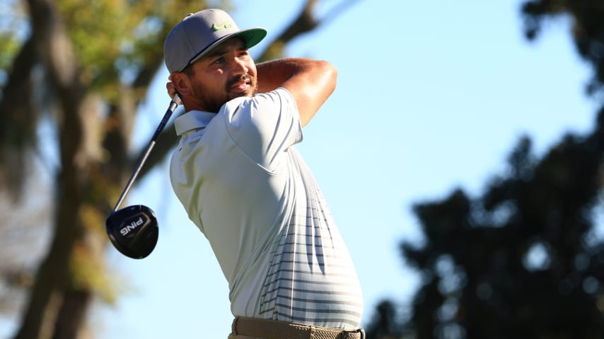 Jason Day’s tee shot gets stuck in tree, takes one-shot penalty at Bay Hill