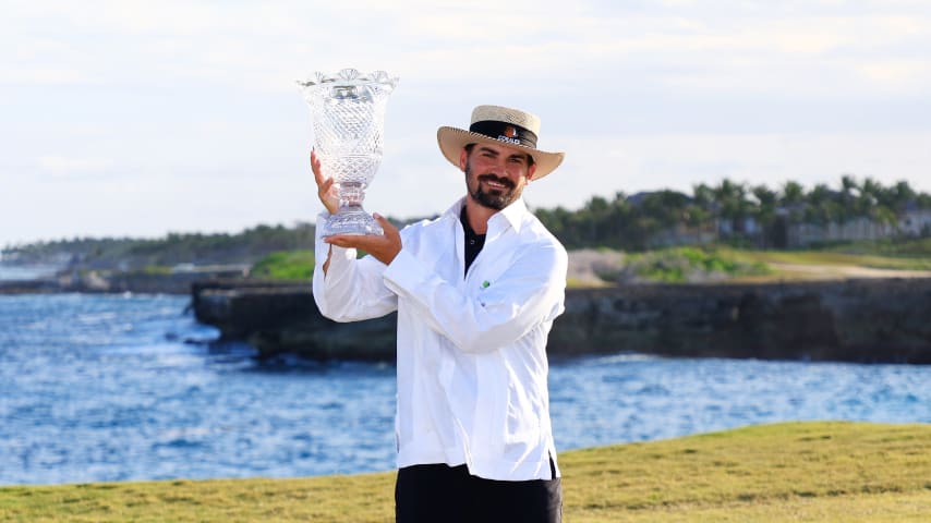 Chad Ramey wins windswept Corales Puntacana Championship