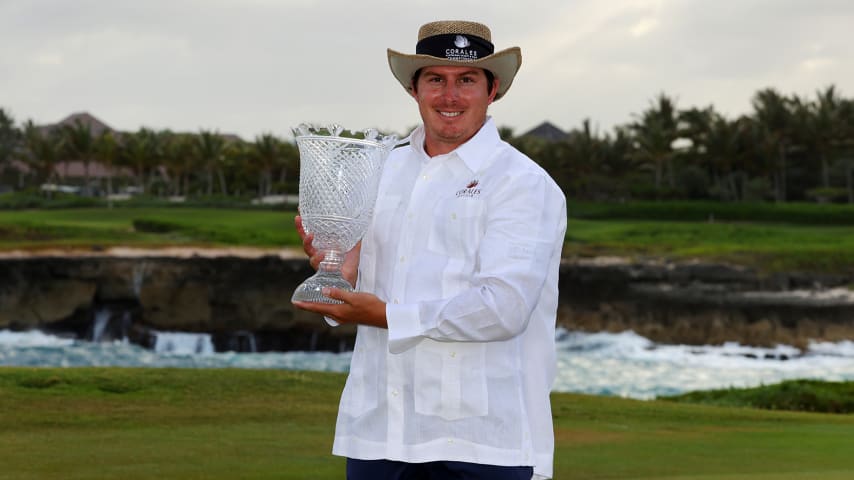 Emotional win for Joel Dahmen at Corales Puntacana Resort & Club Championship