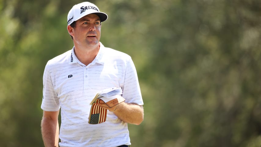 Keegan Bradley, Sam Burns share lead at Valspar Championship