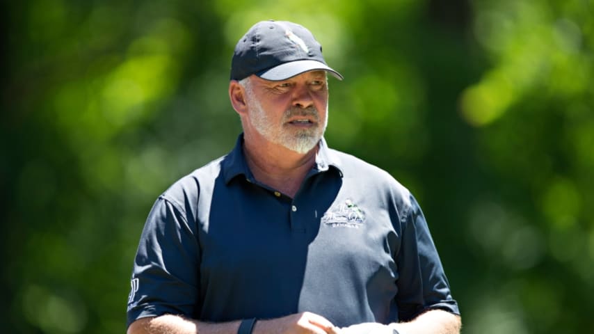 Darren Clarke shoots 66 to take Regions Tradition lead