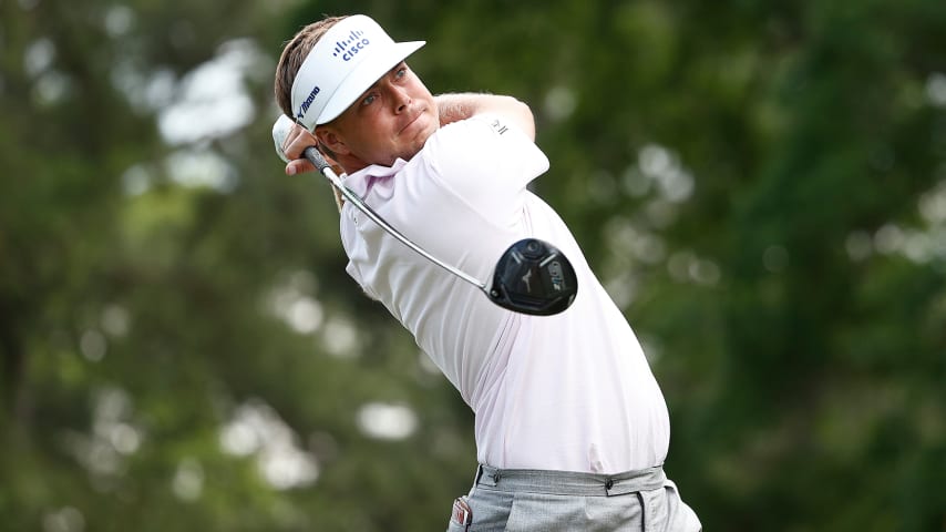 Keith Mitchell leads by two shots at Wells Fargo Championship