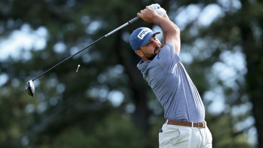 Stephan Jaeger claims 36-hole lead at Visit Knoxville Open