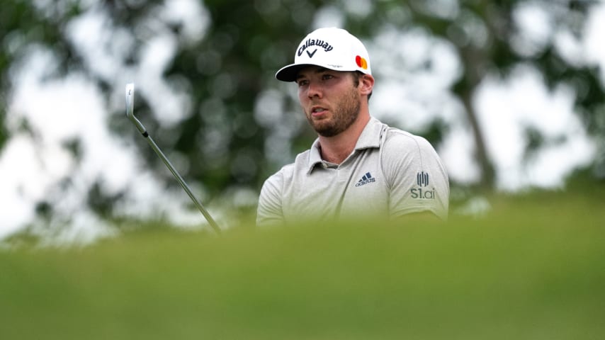 Sam Burns leads AT&T Byron Nelson with sights on second TOUR win