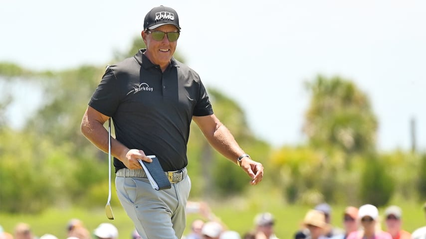 Phil Mickelson ‘has the bit in his teeth’ at PGA Championship