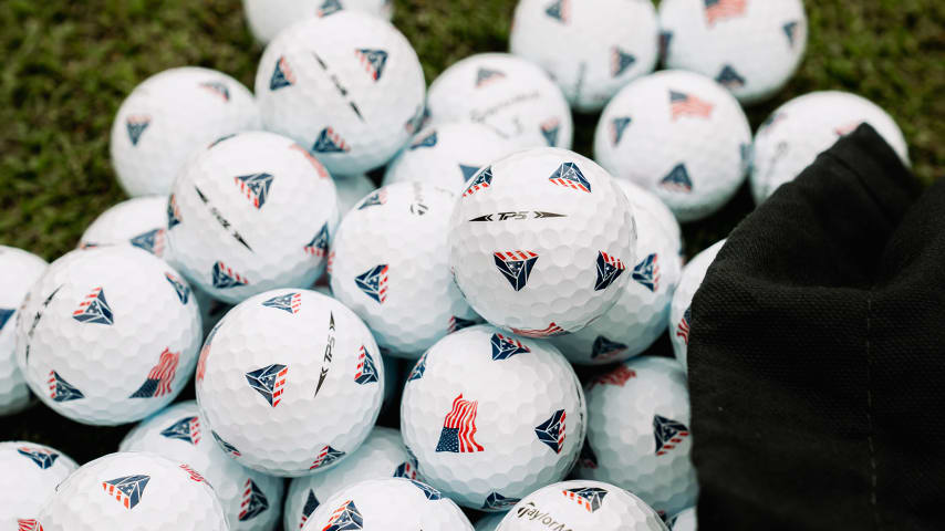 Rickie Fowler unveils patriotic golf ball at Memorial