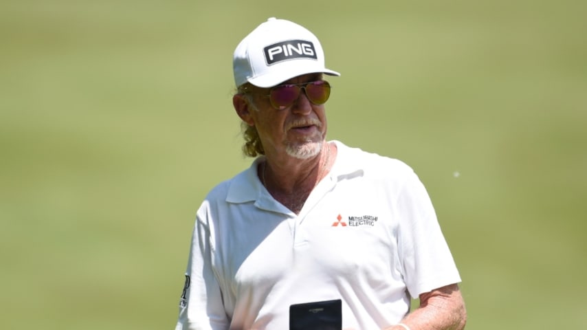 Miguel Angel Jimenez leads American Family Insurance Championship