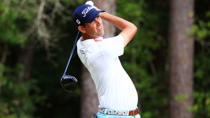 Chesson Hadley has four-shot lead at Palmetto Championship at Congaree