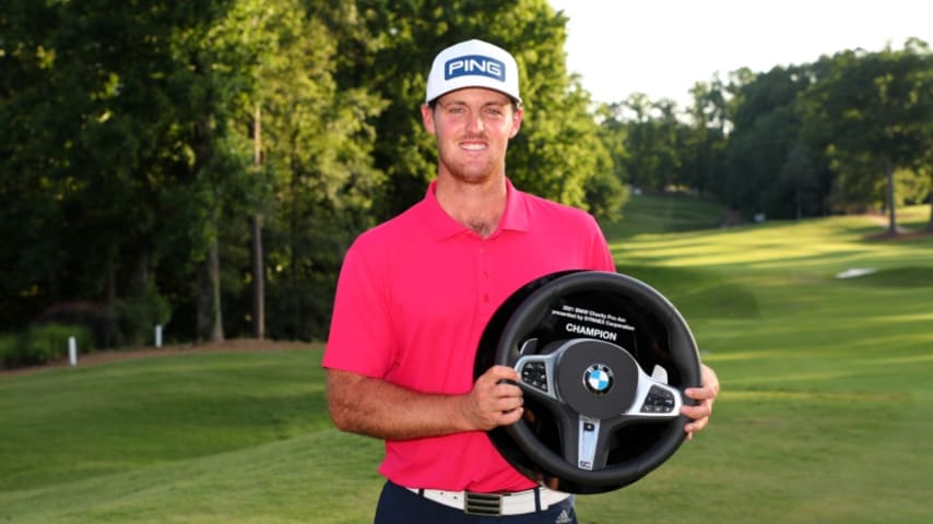  Mito Pereira earns historic third victory, promotion to PGA TOUR  at BMW Charity Pro-Am presented by SYNNEX Corporation