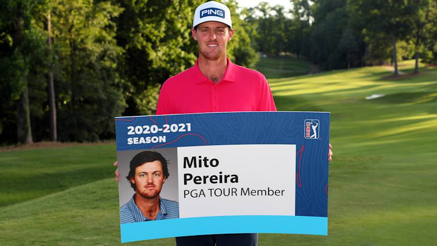 Who has earned a Three-Victory Promotion to TOUR?